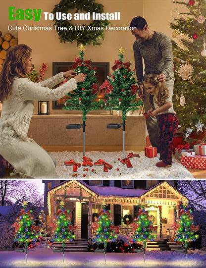 🎄💝Solar Christmas Tree Light