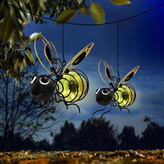 Outdoor Hanging Solar Bee Light