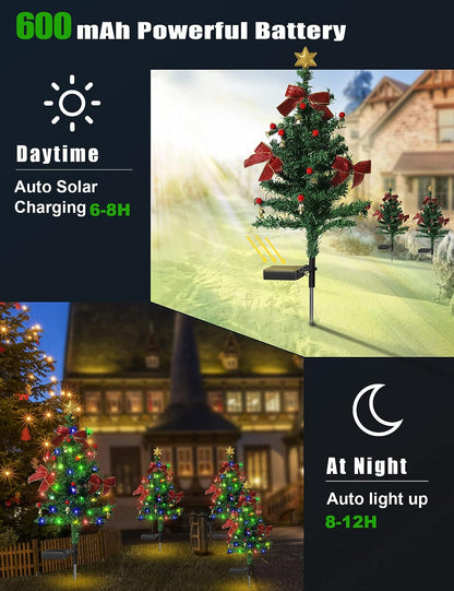 🎄💝Solar Christmas Tree Light