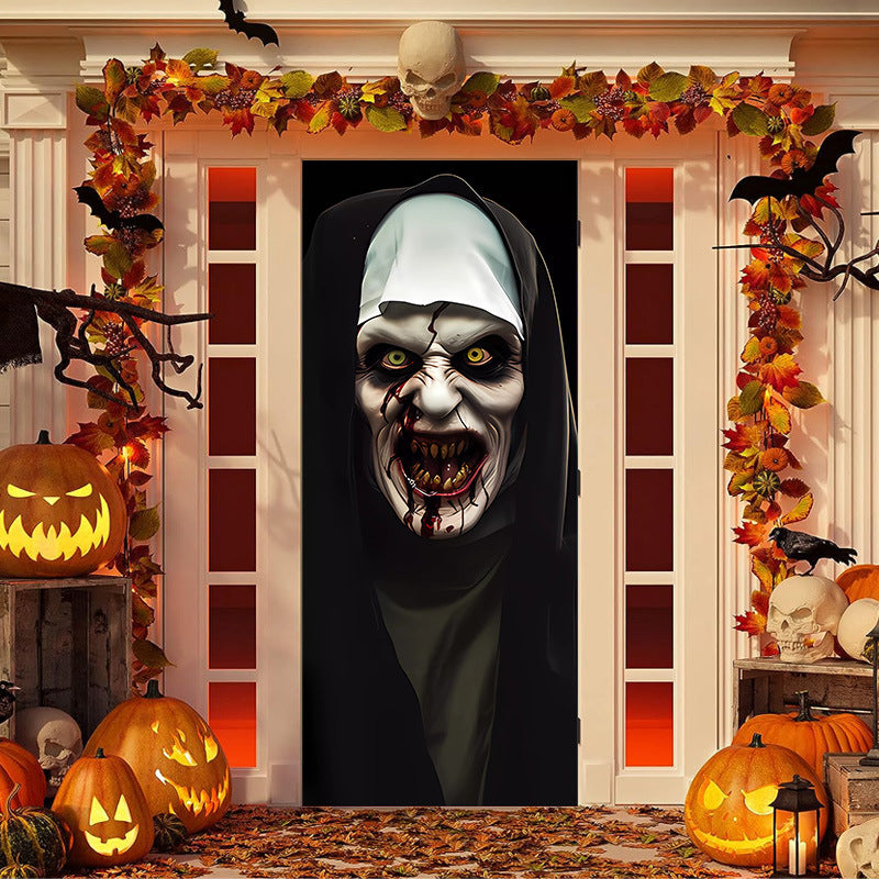 🌟2025 Christmas and Halloween Front Door Decoration