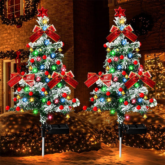 🎄💝Solar Christmas Tree Light