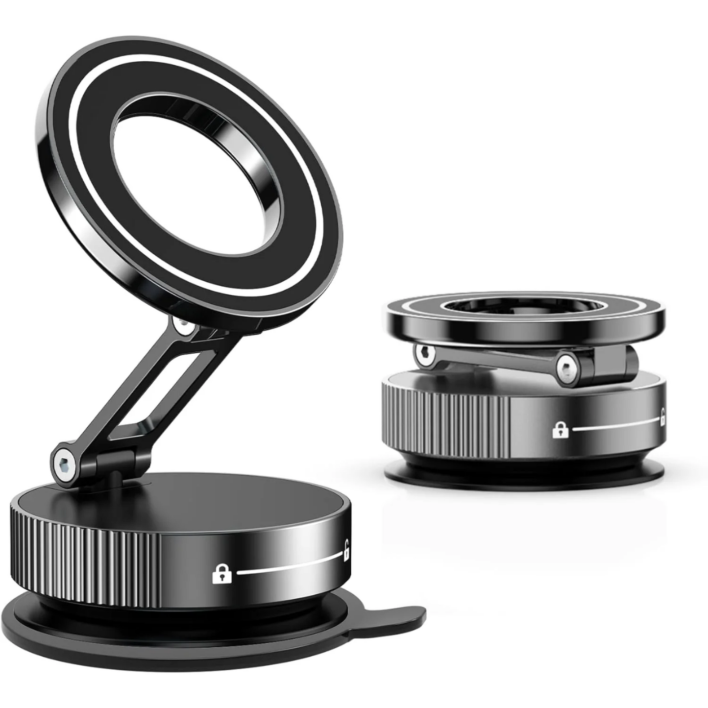 360° Rotating Magnetic Car Phone Holder | Strong Suction Cup Mount for Mobile Phones