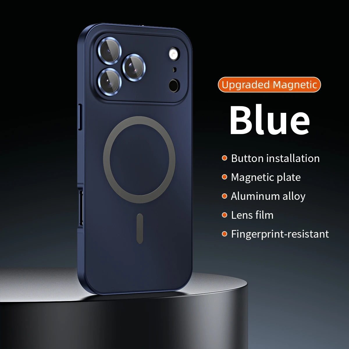 Aluminum MagSafe magnetic iPhone case