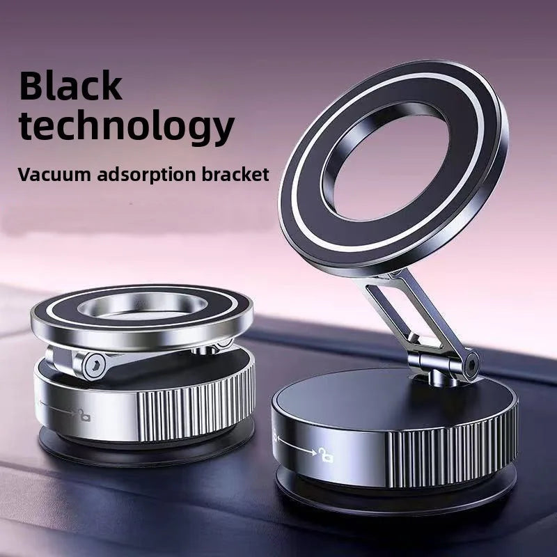 360° Rotating Magnetic Car Phone Holder | Strong Suction Cup Mount for Mobile Phones
