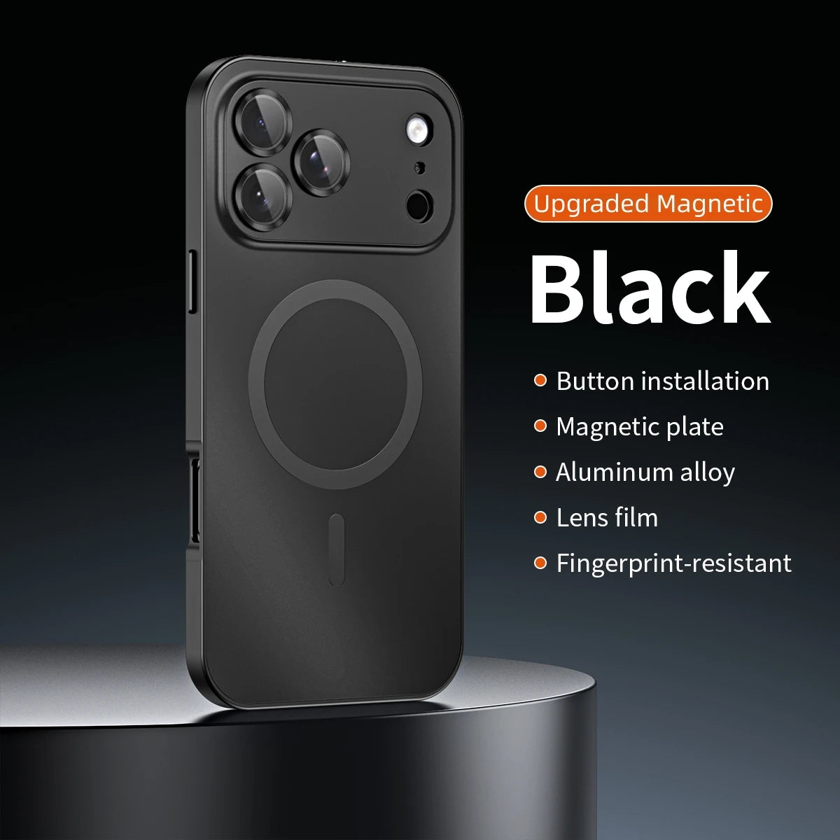 Aluminum MagSafe magnetic iPhone case