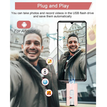 32~256 GB Micro USB + Lightning + USB 3.0 4-in-1 Mobile U-Disk