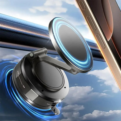 360° Rotating Magnetic Car Phone Holder | Strong Suction Cup Mount for Mobile Phones